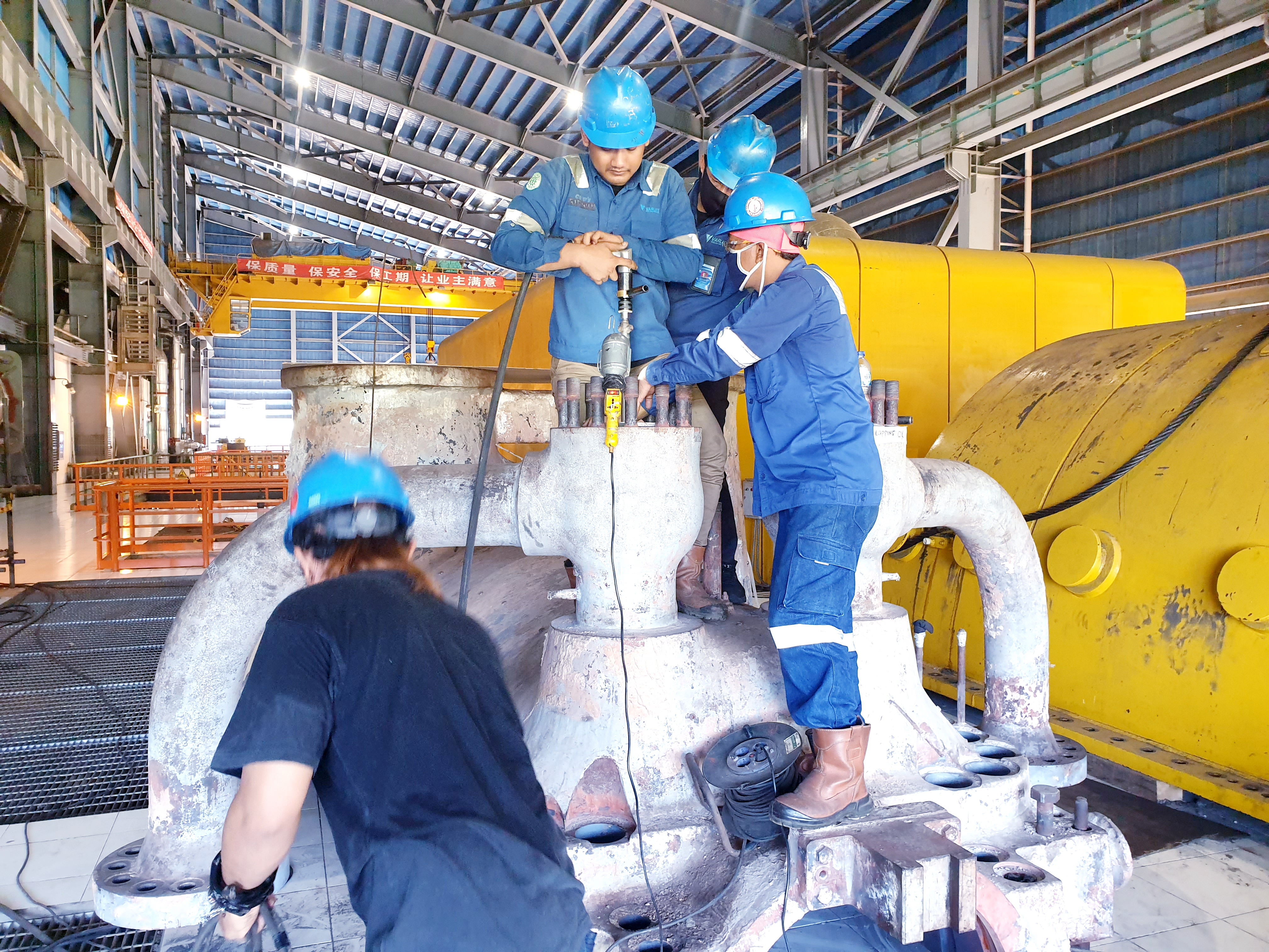 assembling valve process pada PT Varley Indonesia