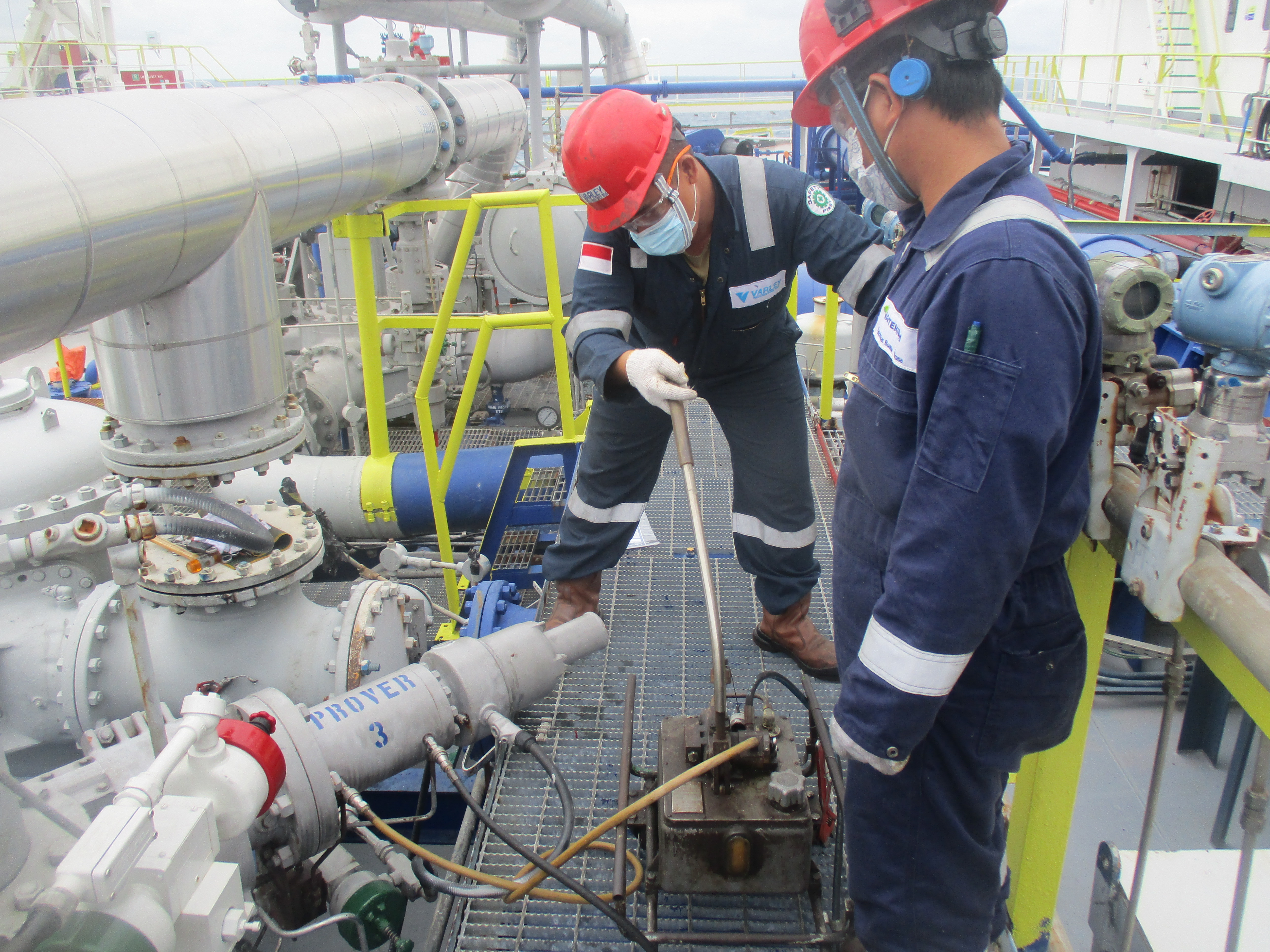 offshore pada PT Varley Indonesia