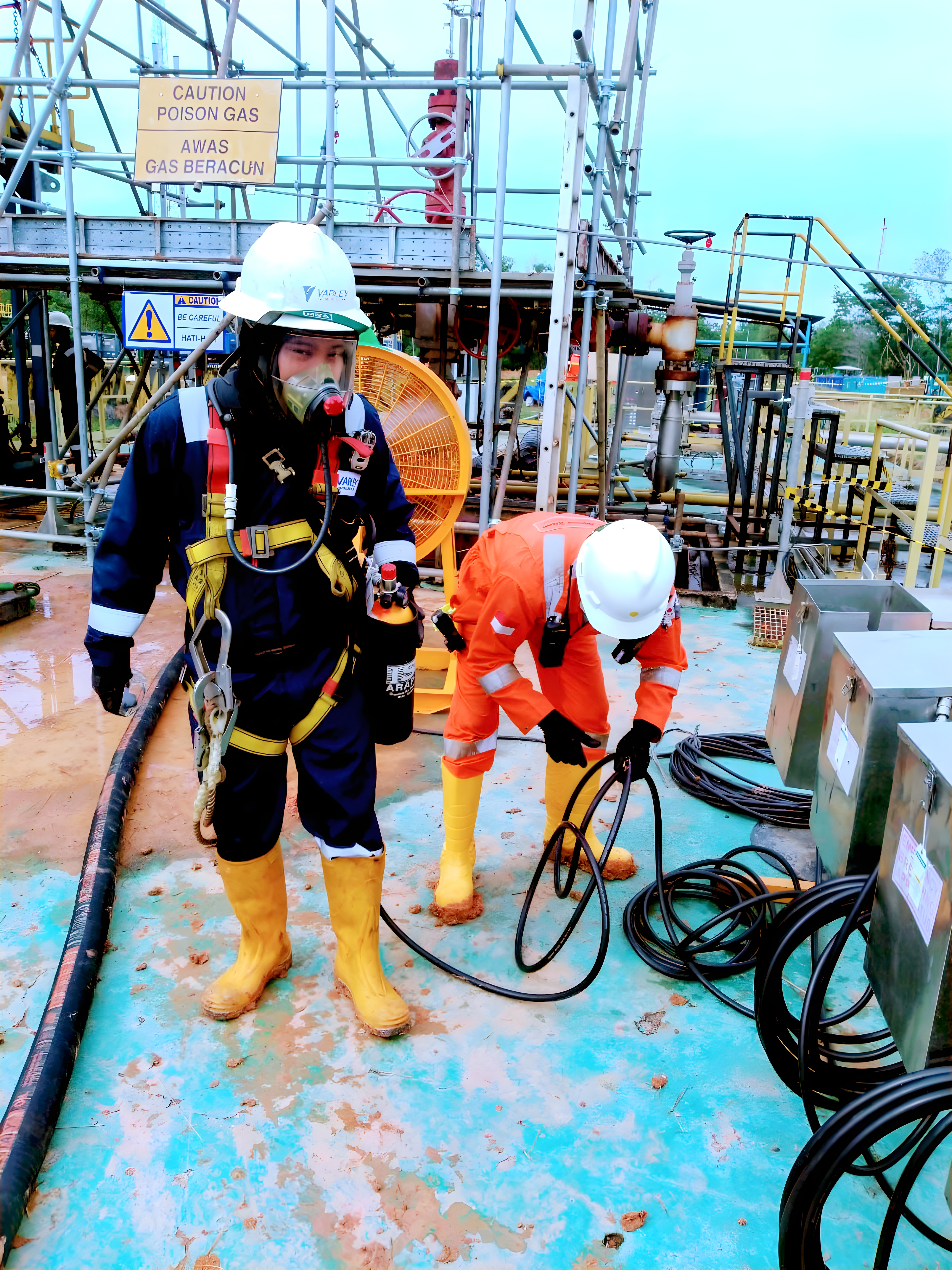 onshore pada PT Varley Indonesia