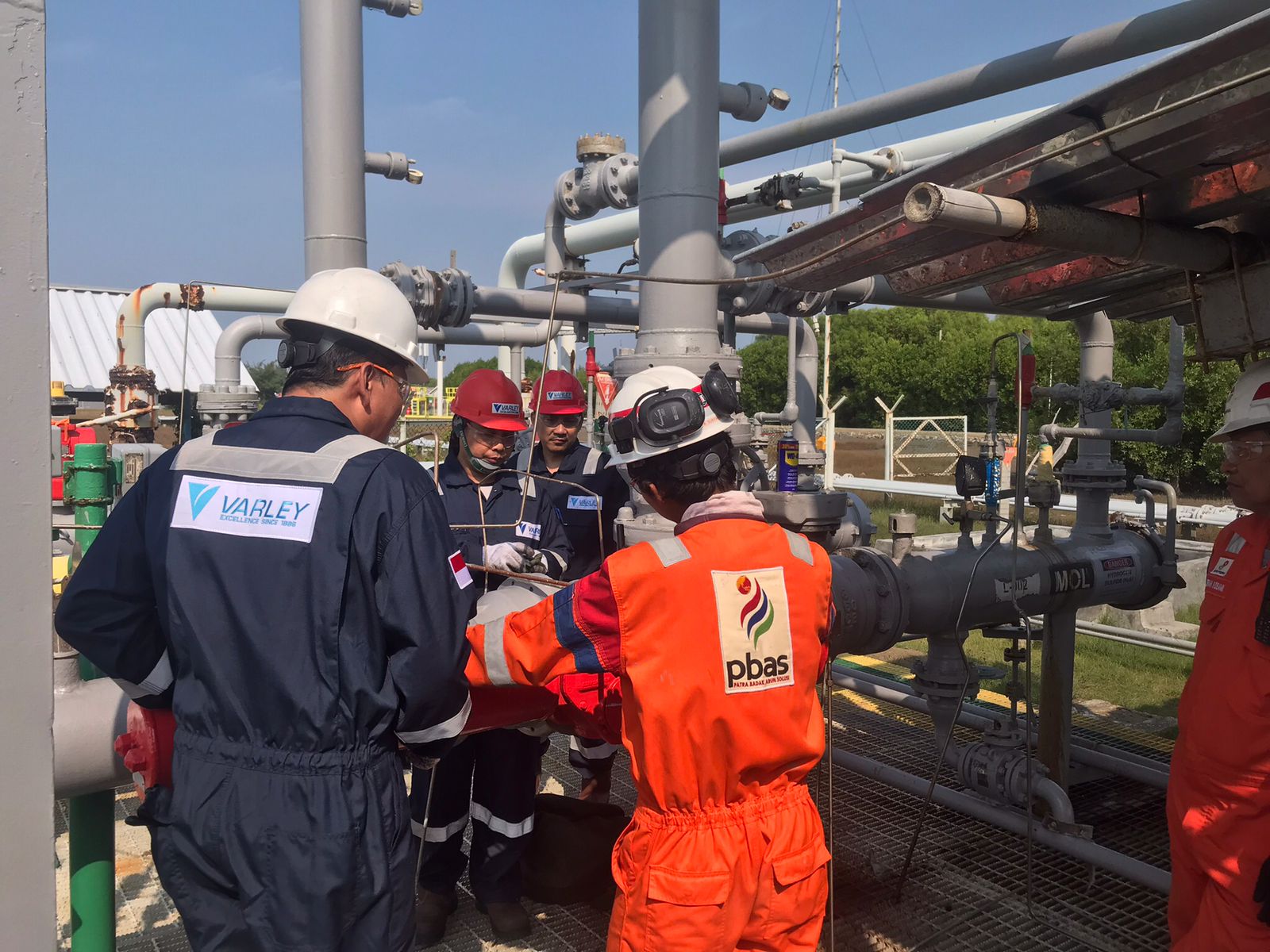offshore onshore pada PT Varley Indonesia